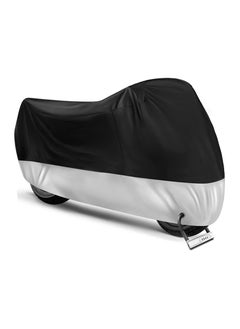 Buy Motorcycle Cover All Seasons Universal Weather Waterproof Sun Outdoor Protection Motorbike Cover with Lock-Holes & Storage Bag XXXL in UAE