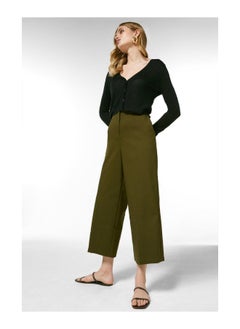 Buy Essential Techno Woven Wide Leg Trouser in UAE