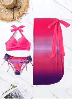 اشتري Fashionable Women's Bikini Swimsuit Three Piece Set في الامارات