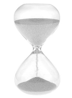 Buy Sand Timers, 3 Minutes Hourglass Creative Vintage Gift for Home Office Kitchen Decoration (Silver) in UAE