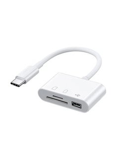 Buy Type C Adapter TF CF SD Memory Card Reader OTG Writer Compact Flash USB-C for IPad Pro Huawei Macbook Samsung Xiaomi Cardreader in Saudi Arabia