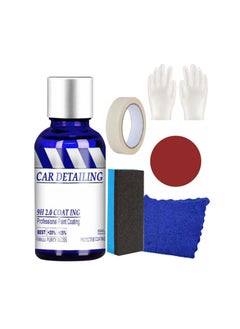 Buy Ceramic Coating for Cars, High Gloss Ceramic Car Coating Kit, Car Detailing Kit, Car Paint Scratch Repair, Water Spot Remover for Cars, Anti-scratch Car Polish Exterior Care Paint Sealant (1Pcs) in UAE