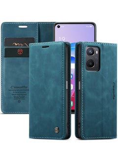 Back Cover for For OPPO A96 / OPPO A76 / Realme 9i Case Heavy Duty Dual Layer Armor Defender Silicone Kickstand Case. (Black & Gray) price in Egypt | Amazon Egypt