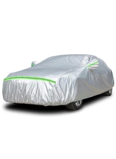 اشتري COOLBABY Car Cover Waterproof All Weather for Automobiles Outdoor Full Cover Rain Sun UV Protection Full Covers with Door Zipper في الامارات