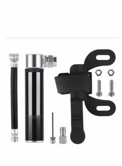 Buy Mini Bike Pump Portable Pumps for All Bikes, 120PSI High Pressure Bicycle Hand Pump, Tyre Small Lightweight Presta Schrader Valve with Ball Needle, Balloon Needle in UAE