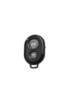 اشتري Bluetooth Remote Shutter for iPhone/Android/Windows Cameras Black في السعودية