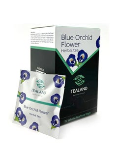 اشتري Tealand Blue Tea Butterfly Pea Tree Thai Orchid Clitoria Ternatea Flower Natural Food Dye (Tea Bag) في الامارات