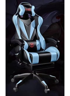 Buy Gaming Chair with Footrest and Lumbar Support High Back Office Computer Chair in UAE