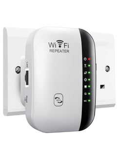 Buy Wifi Router Range Extender，Up to 5000sq. ft and 52 Devices, Long Range Amplifier with Ethernet Port, Wireless Internet Repeater, 1-Key Setup in Saudi Arabia