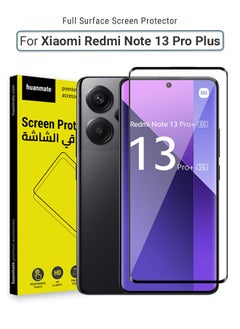 Buy Xiaomi Redmi Note 13 Pro Plus Screen Protector – Premium Edge to Edge Tempered Glass, High Transparency, Delicate Touch, Anti-Explosion, Smooth Arc Edges, Easy Installation in Saudi Arabia