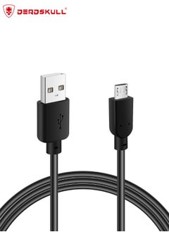 Buy USB-A to Micro USB (1.5 METER) B2.4A Fast Charging & Sync Android Charger, Compatible with Samsung Galaxy S7 S6 Edge, Note 5 4, PlayStation 4, Kindle, Fire TV and More – Black in UAE