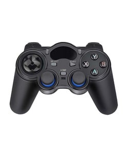 Buy Gamepad, Gaming Controller Gamepad, for PC/Laptop Computer (Windows XP/7/8/10) & PS3 & Android & Steam, 12 Function Keys, Support 2 Handles (Black) in UAE