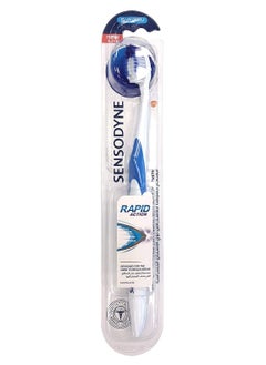 Buy Sensodyne ToothbrUSh For Sensitive Teeth Rapid Action BrUSh With Soft Bristles Multi Colour in Saudi Arabia