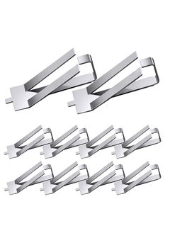 اشتري 10 Pack Ender 3 Glass Bed Clips Stainless Steel Spring Turn Platform Clamps Stable for Creality Pro 3S 5 CR-20 PRO CR-10S 3D Printer في الامارات