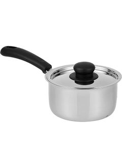 Buy Stainless Steel Sauce Pan With Lid Silver Gsssp1 in Saudi Arabia