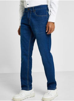 اشتري Thomas Scott Men Mid-Rise Classic Light Fade Stretchable Jeans في الامارات