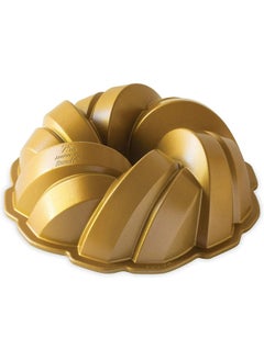 اشتري Nordic Ware 75th Anniversary Gold Braided Bundt Pan في الامارات