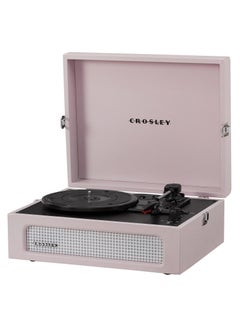 Buy Crosley CR8017B-AM Voyager Vintage Portable Vinyl Record Player Turntable with Bluetooth in/Out and Built-in Speakers, Amethyst in UAE