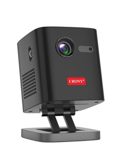 Buy CRONY C1000 3D upright Projector with BT speaker 1080p Wifi Smart Led Dlp Video Projector With Battery in Saudi Arabia