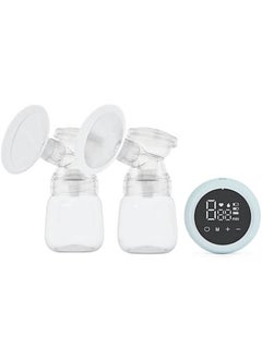 Buy Big Suction Bilateral Electric Breast Pump-Blue in Saudi Arabia