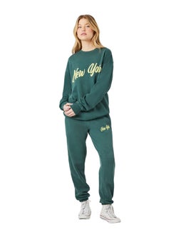 Buy Fleece New York Graphic Pullover in Egypt