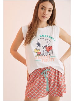 Buy Short pajamas with straps Snoopy watermelons in Egypt