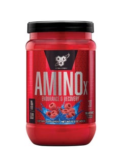 اشتري Amino X Muscle Recovery & Endurance Powder with BCAAs, 10 Grams of Amino Acids, Keto Friendly, Caffeine Free, Flavor: Blue Raspberry, 30 Servings في مصر