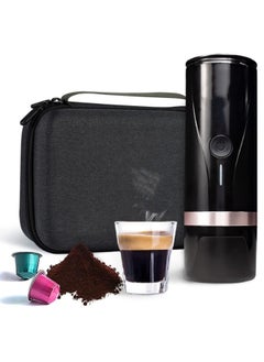 Buy Portable Self Heating Espresso Coffee Maker,Travel Coffee Maker,Coffee Compatible Espresso Machine with Carrying Case for Car Truck Camping Hiking Outdoors Golfing- Gift Set in UAE