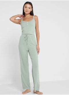 اشتري Ribbed Pyjama Set في الامارات