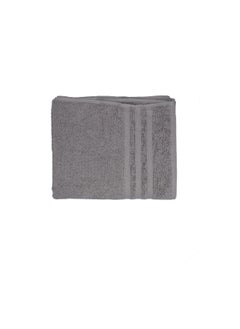 Buy Highly Absorbent Premium Quality Soft Bath Towel Storm Grey 70 x 140 cm in Saudi Arabia