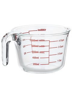 اشتري Glass Measuring Cup 1000ml Measuring Cup Measuring Jug Multi-Purpose Measuring Mug for Liquid في الامارات