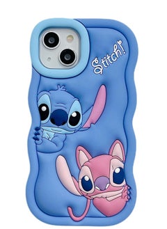 Buy for iPhone 11 Case,Stitch 3D Cute Cartoon Women Girls Kids Soft Silicone Protective Phone Cover Case in Egypt