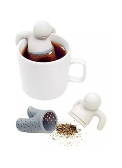 اشتري Wonder Tea Man - New Herb Strainer Gives Fun Touch to Your Hot Drinks! Made of Food-Safe Silicone, Keeps Herbs Fresh. Easy to Clean في مصر