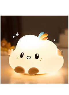 اشتري Cute Kids Night Light, Baby Night Light, Portable Rechargeable Night Light for Girls, Silicone Night Light for Baby, Led Night Light في الامارات