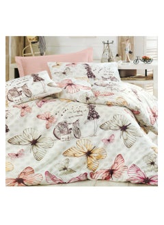 Buy stick Bed sheet Cotton 4 pieces size 180 x 200 cm Model 174 from Family Bed in Egypt