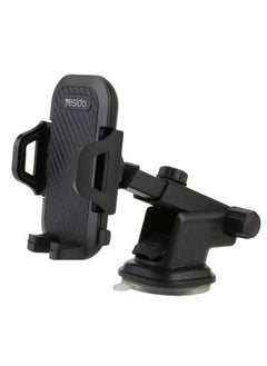 اشتري Yesido 360 Degree Rotation Free Stretch Automatic Clip Mobile Phone Car Holder, C23 في الامارات