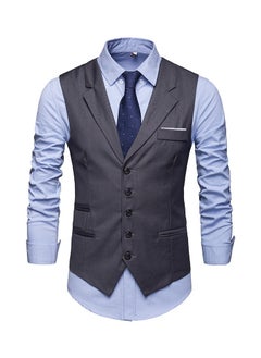 اشتري New Fashionable Herringbone Patterned Suit Vest في الامارات