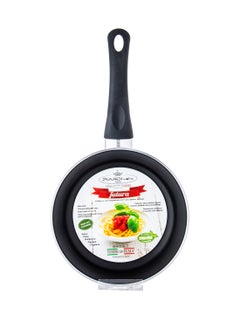 Buy Italian non-stick frying pan, 18 cm, gray colour in Saudi Arabia