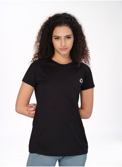 اشتري Solid Mesh Back Panel Active T-Shirt في السعودية