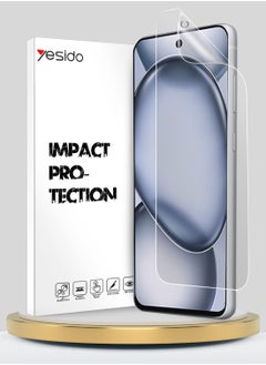 Buy itel A80 4G 2024 Yesido Premium Hydrogel Film Thin and Flexible Screen Protector - Clear in UAE