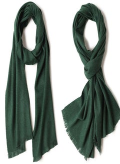 Buy Warm Solid Short Beard Wool Scarf in UAE