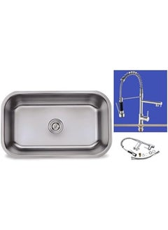 Buy Stainless Kitchen Sink  (Chef Kitchen Mix 2 * 1 Mixer) in Egypt