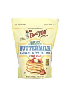 اشتري Buttermilk Pancake And Waffle Mix Whole Grain 24 oz 680 g في الامارات