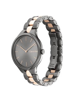 Buy Analog Round Waterproof  Wrist Watch With Stainless Steel 25200127 in UAE