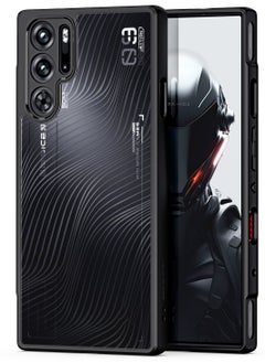 Buy DUX DUCIS Aimo Cover for the ZTE nubia Red Magic 9 Pro/9 Pro Plus mobile phone slim, transparent matte cover made of TPU, polycarbonate, polypropylene, silicone - black in Egypt