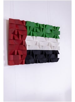 اشتري Wooden Emirati Flag Wall Art في مصر