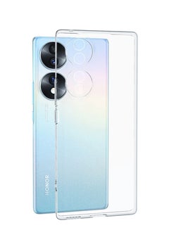 Buy Wing Series Ultra Thin TPU Soft Corner Case Cover For Honor 70 5G Clear in UAE