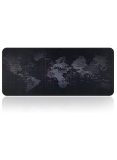 Buy Gaming Mouse Pad World Map  - Extra large for Keyboard & Mouse - Size 70 X 30 CM in Egypt