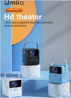 Buy Portable HD WiFi Theatre Android TV Projector System For FIFA Special Indoor Outdoor Use in UAE