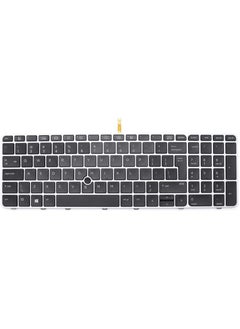 اشتري Laptop Keyboard Replacement for HP Elitebook 850 G3 G4 755 G3 G4 Zbook 15u G3 G4 821157 001 821195 001 836623 001 819899 001 SN9145BL 831 00323 00A في الامارات